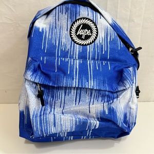Hype. Unisex Single Drip Royal Blue Backpack